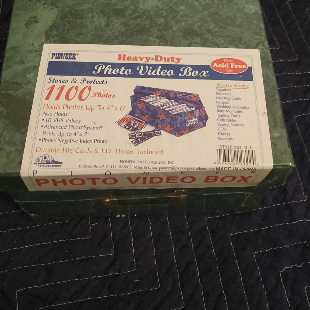 Pioneer heavy duty photo video box
